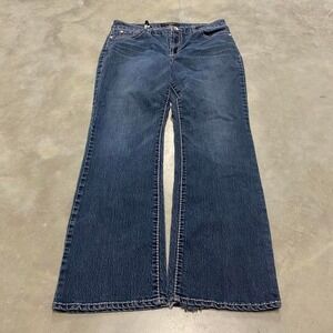 Vintage y2k 90s sun faded grunge flared flares bootcut denim lightwash jeans